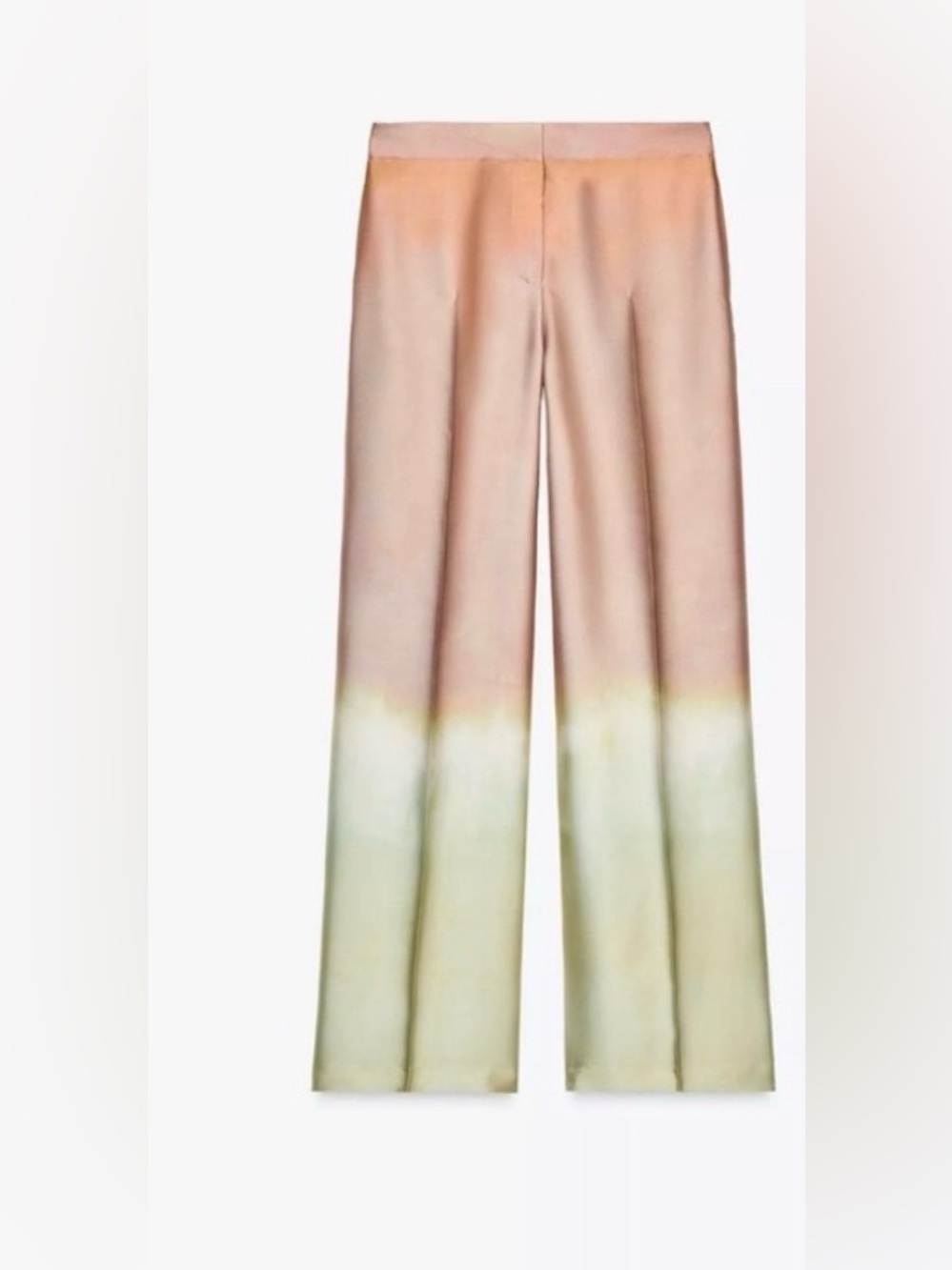 NWT Zara Ombre Wide-Leg Pants